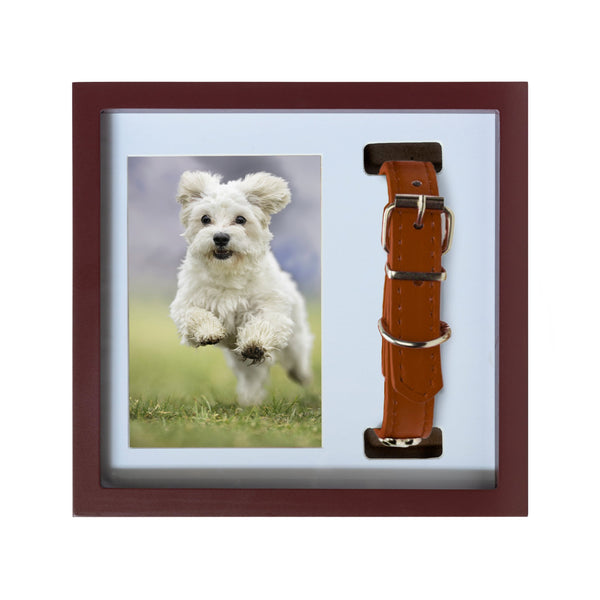 Memorial Photo Frame w/ Collar Display - 9" x 9"